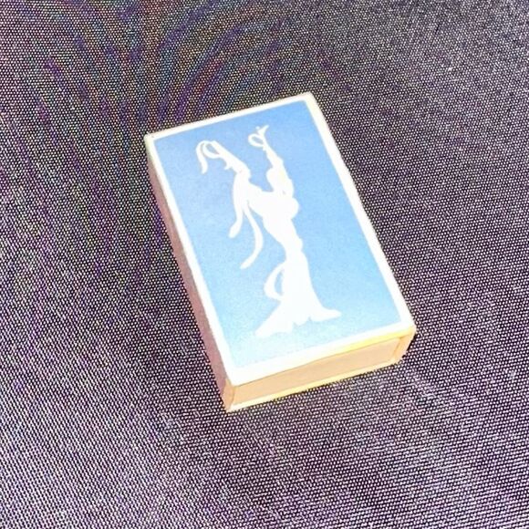 Vintage RARE Blue and White Grecian Match box from Bantam Match Corp. as new - Picture 5 of 10